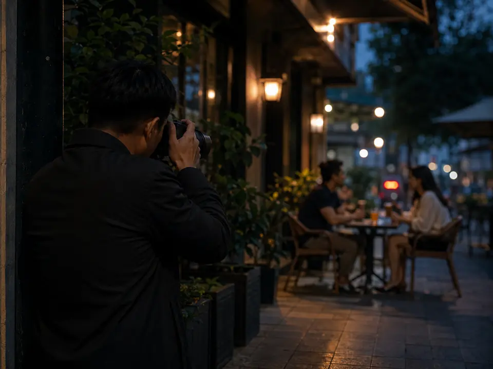 Nhân sự theo dõi phục vụ điều tra ngoại tình tại Thanh Hóa