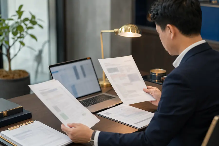 Chuyên viên đối chiếu thông tin nhân thân theo yêu cầu hợp pháp